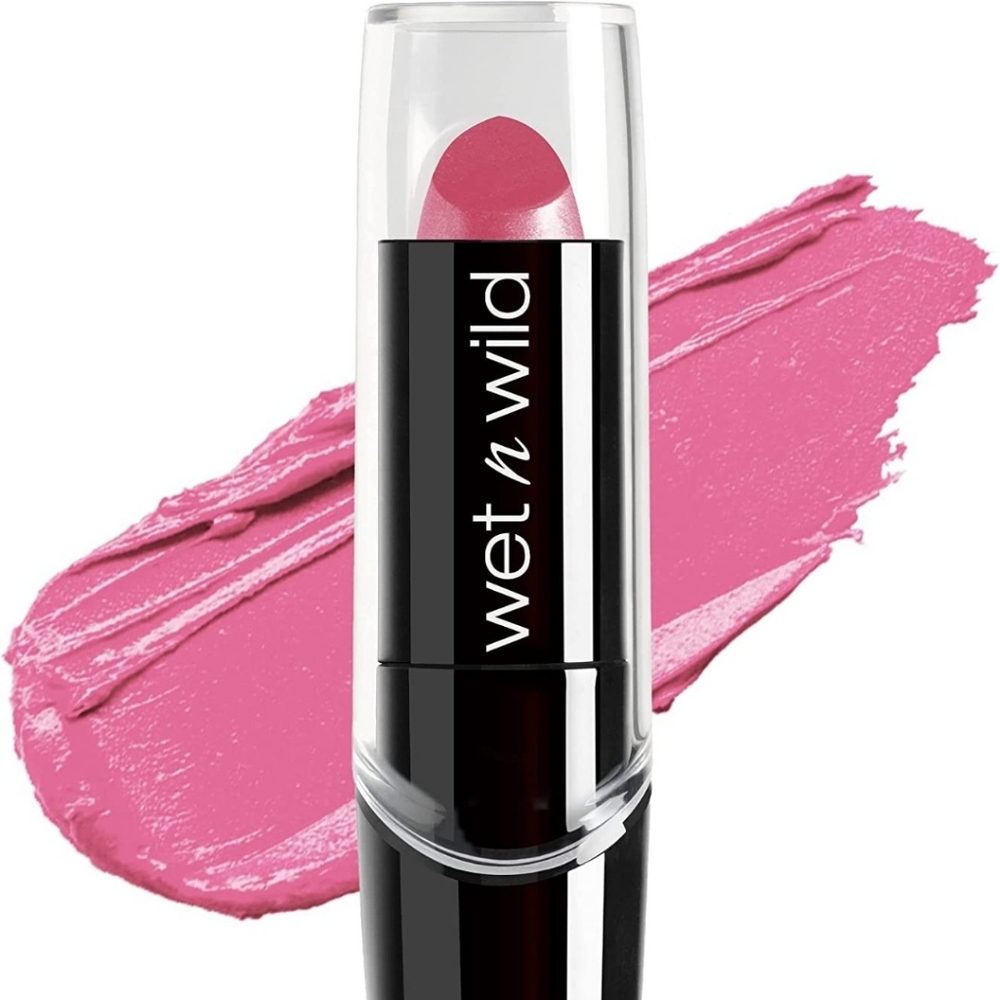 Wet n Wild Silk Finish Lipstick, Pink Ice